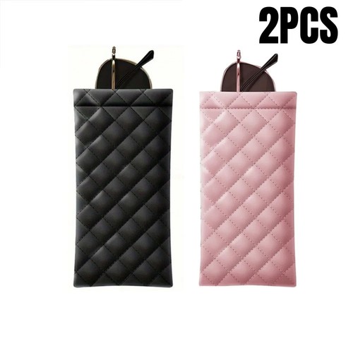 2pcs glasses case - 2pcs, pu