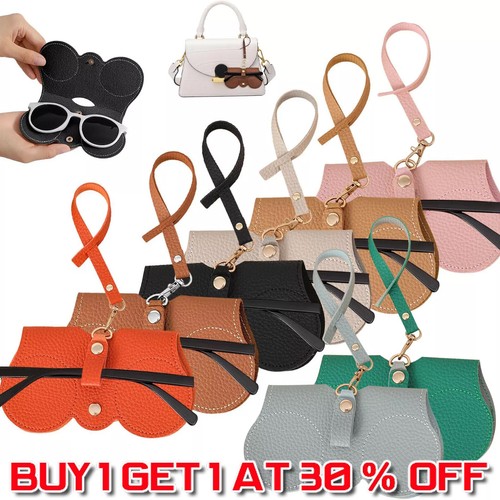Soft leather eyeglasses - pu,