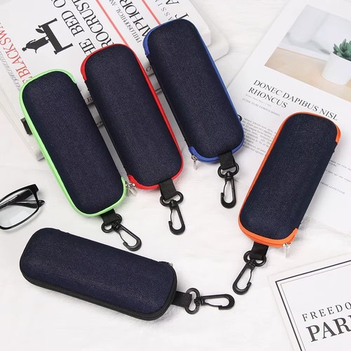 Portable zipper eye - eye, glasses