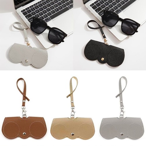 Glasses holder leather - 1, pc